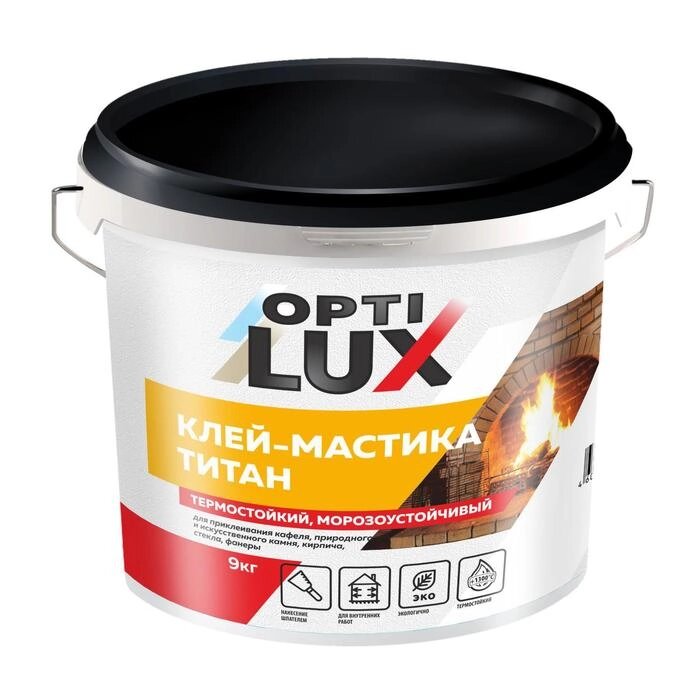Клей-мастика "Титан" OPTILUX 9кг от компании Интернет-гипермаркет «MALL24» - фото 1
