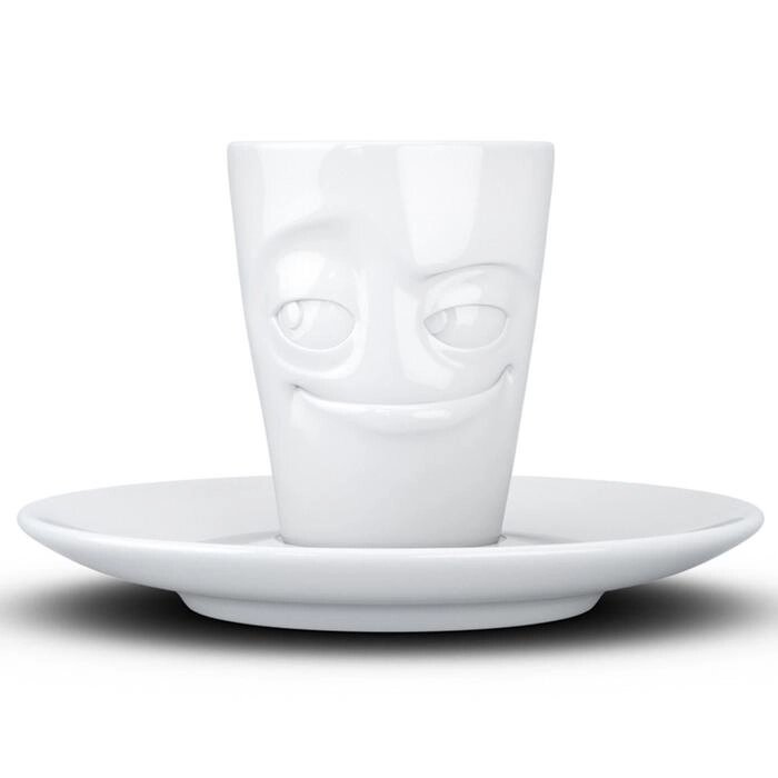 Кофейная чашка с блюдцем Tassen Impish, 80 мл от компании Интернет-гипермаркет «MALL24» - фото 1