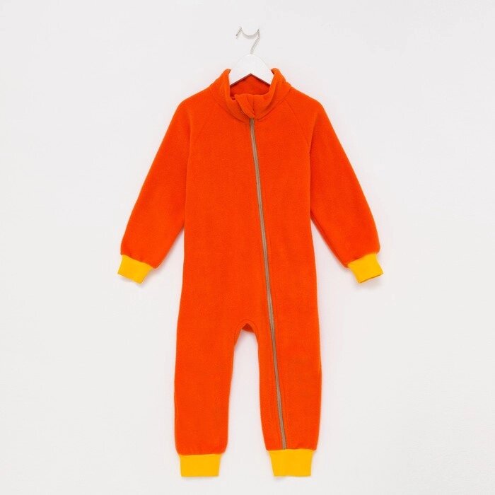 Комбинезон для девочки А. 965, цвет оранжевый, рост 104-110 см от компании Интернет-гипермаркет «MALL24» - фото 1