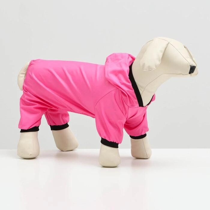 Комбинезон для собак, XS (дс - 18 см, ог - 30 см), розовый от компании Интернет-гипермаркет «MALL24» - фото 1