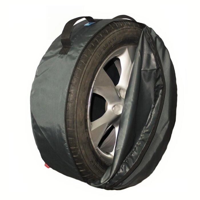 Комплект чехлов для хранения колес Tplus, 710х240 мм, серый, T001321 от компании Интернет-гипермаркет «MALL24» - фото 1