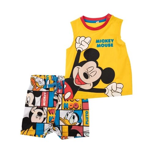 Комплект Disney для мальчика: майка, шорты, рост 80 см