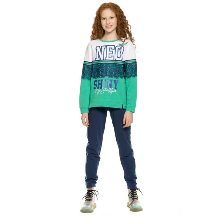 Комплект для девочек, рост 116 см, цвет бирюза от компании Интернет-гипермаркет «MALL24» - фото 1