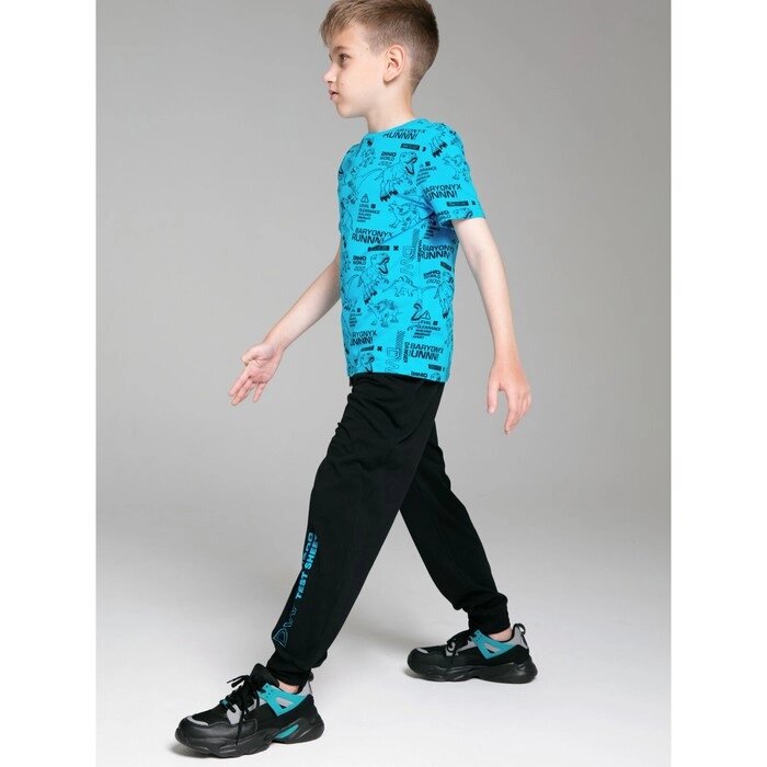 Комплект для мальчика: футболка, брюки, рост 140 см от компании Интернет-гипермаркет «MALL24» - фото 1
