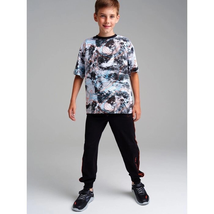 Комплект для мальчика: футболка, брюки, рост 146 см от компании Интернет-гипермаркет «MALL24» - фото 1