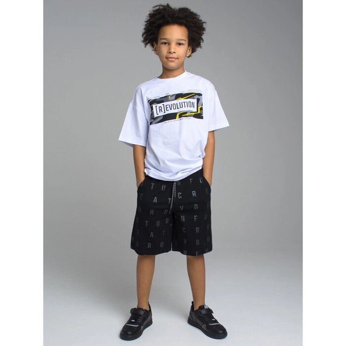 Комплект для мальчиков: футболка, шорты, рост 128 см от компании Интернет-гипермаркет «MALL24» - фото 1