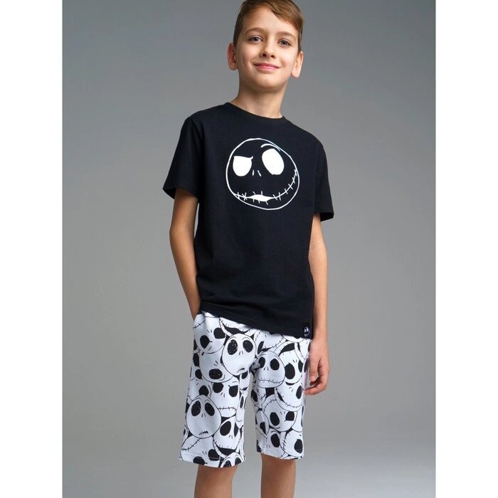 Комплект Family look для мальчика: футболка, шорты, рост 128 см от компании Интернет-гипермаркет «MALL24» - фото 1