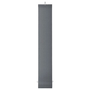Комплект ламелей для вертикальных жалюзи "Плайн", 5 шт, 280 см, цвет графит