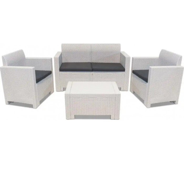 Комплект мебели Nebraska 2 Set, цвет белый от компании Интернет-гипермаркет «MALL24» - фото 1