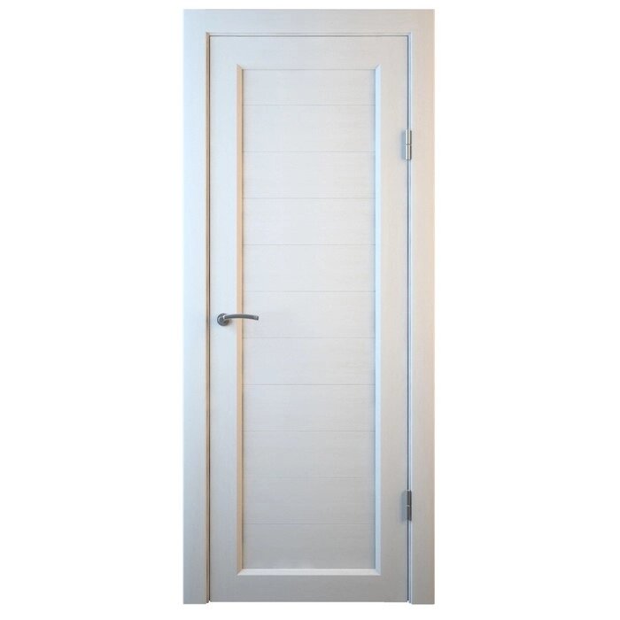 Комплект межкомнатной двери Н-1/06 Белое дерево 2000х900 мм от компании Интернет-гипермаркет «MALL24» - фото 1