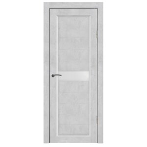 Комплект межкомнатной двери С-1/07 Бетон снежный 2000x700