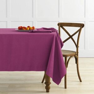 Комплект скатертей "Ибица", размер 145х195 см, цвет фиолетовый