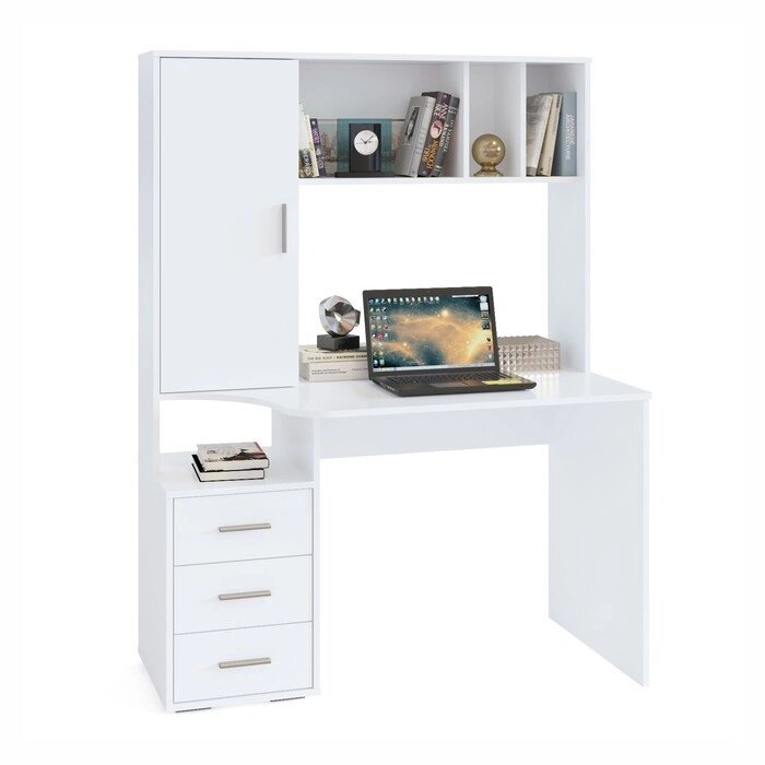 Компьютерный стол "КСТ-16", 12006001600 мм, цвет белый от компании Интернет-гипермаркет «MALL24» - фото 1