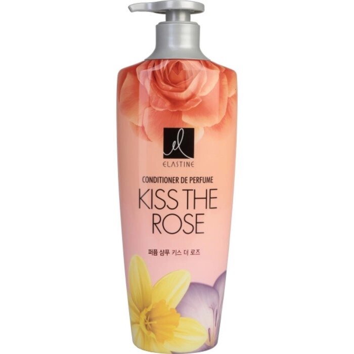 Кондиционер для всех типов волос Elastine Perfume Kiss the rose, парфюмированный, 600 мл от компании Интернет-гипермаркет «MALL24» - фото 1