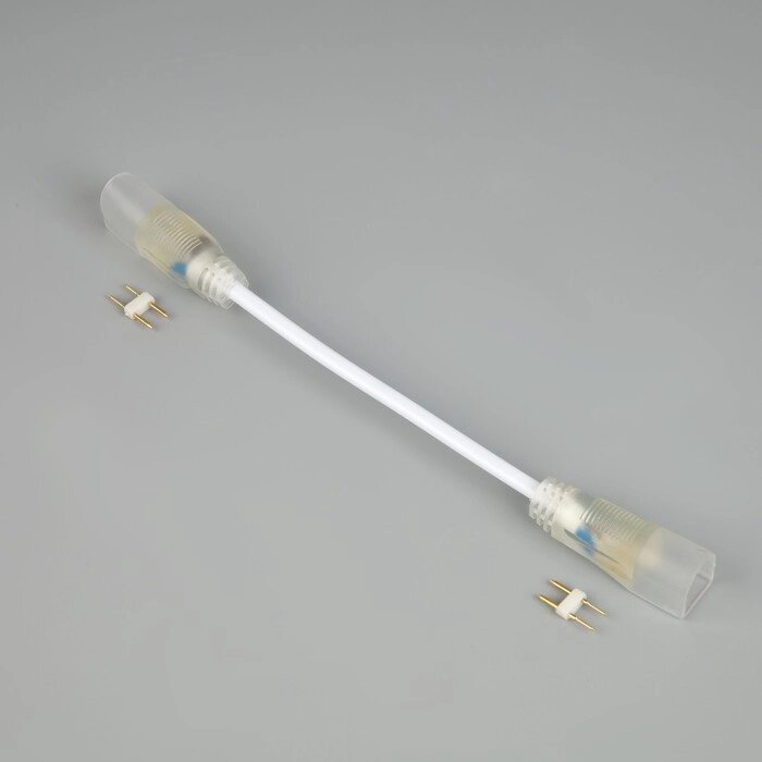 Коннектор гибкий для D-образного неона, 16х16 мм, 5 см, фасовка 5 штук от компании Интернет-гипермаркет «MALL24» - фото 1