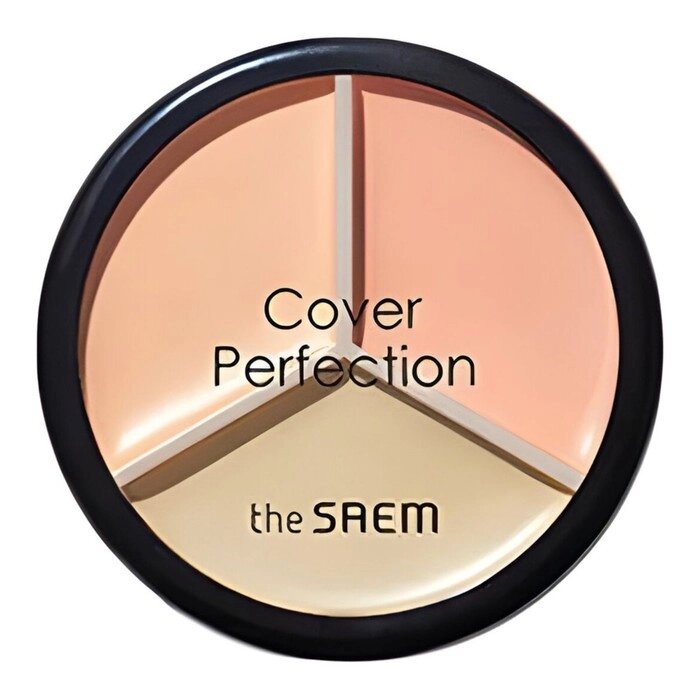 Консилер Cover Perfection Triple Pot Concealer 01 Correct Beige от компании Интернет-гипермаркет «MALL24» - фото 1