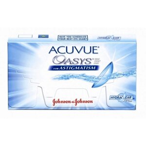 Контактные линзы Acuvue Oasys for Astigmatism,6.0/8,6/2.25/120, в наборе 6шт