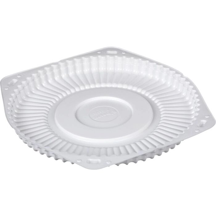 Контейнер для торта Т-245/1Д, круглый, цвет белый, размер 24 х 24 х 2 см от компании Интернет-гипермаркет «MALL24» - фото 1
