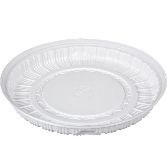 Контейнер для торта Т-265Д, круглый, цвет белый, размер 26 х 26 х 2,1 см от компании Интернет-гипермаркет «MALL24» - фото 1