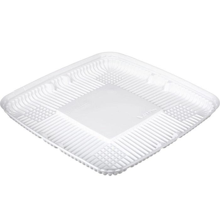 Контейнер для торта Т-270Д, квадратный, цвет белый, размер 33,5 х 33,5 х 3 см от компании Интернет-гипермаркет «MALL24» - фото 1