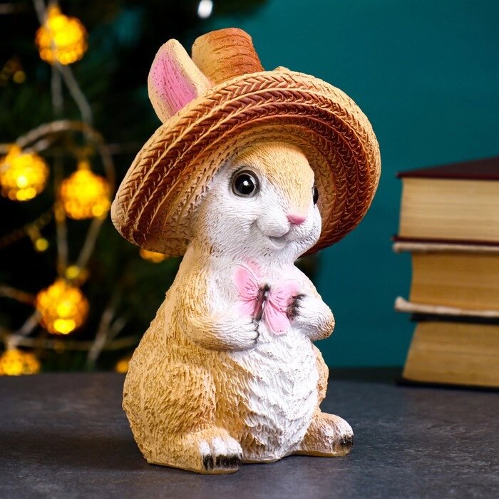 Копилка "Кролик в шляпе" 9х20см от компании Интернет-гипермаркет «MALL24» - фото 1