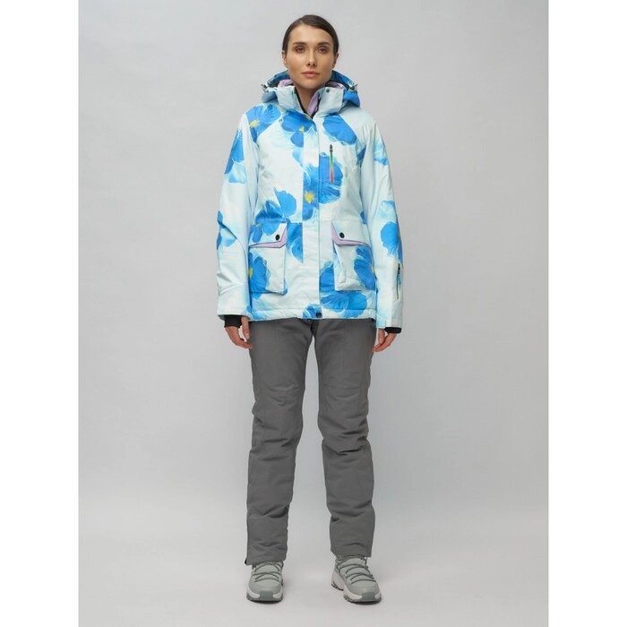 Костюм горнолыжный женский, размер 44, цвет голубой от компании Интернет-гипермаркет «MALL24» - фото 1