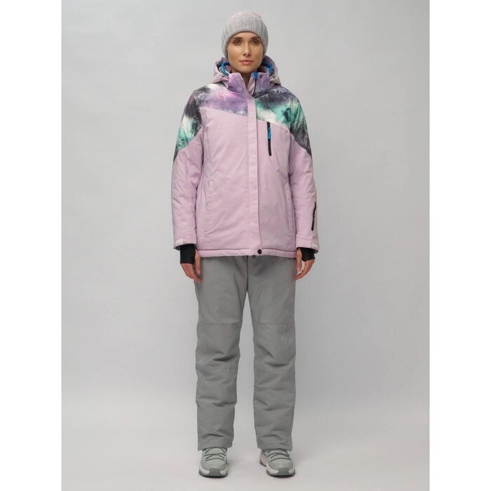 Костюм горнолыжный женский, размер 56, цвет фиолетовый от компании Интернет-гипермаркет «MALL24» - фото 1