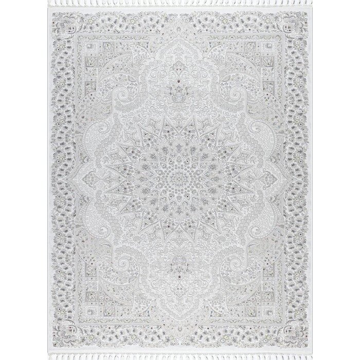 Ковёр прямоугольный Kirmanshah 38650A, размер 300x400 см, цвет white/white от компании Интернет-гипермаркет «MALL24» - фото 1