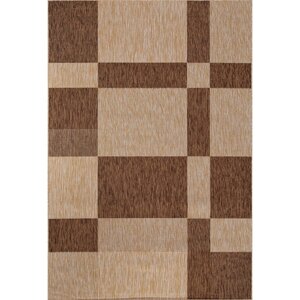 Ковёр прямоугольный Vegas s005, размер 160x230 см, цвет beige-brown