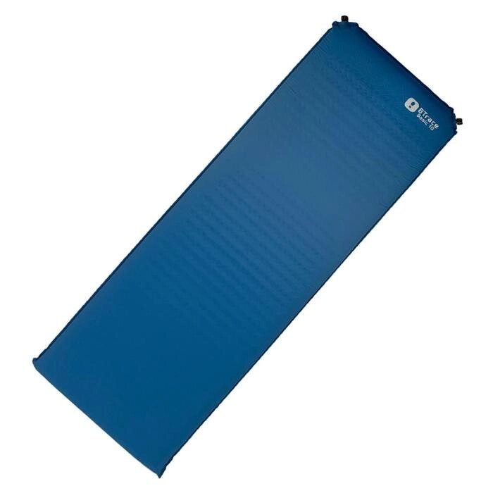 Ковер самонадувающийся BTrace Basic 10,198х63х10 см, синий от компании Интернет-гипермаркет «MALL24» - фото 1