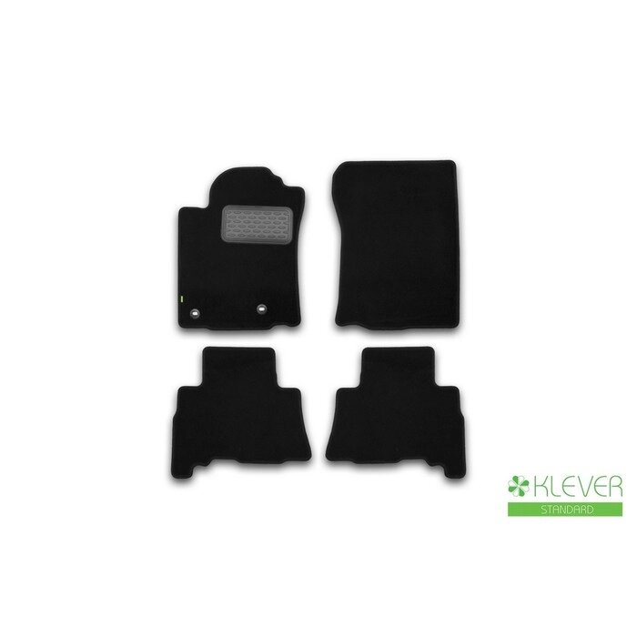 Коврики в салон Klever Standard Toyota Land Cruiser 150, 5 мест, 2013-2015, 2015-2016, внед от компании Интернет-гипермаркет «MALL24» - фото 1