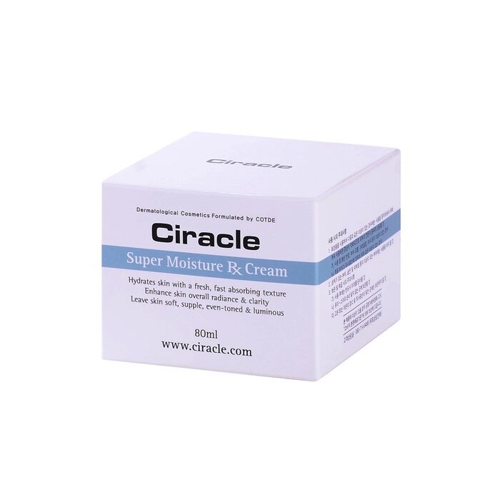 Крем для лица Ciracle Super Moisture RX Cream, увлажняющий, 80 мл от компании Интернет-гипермаркет «MALL24» - фото 1