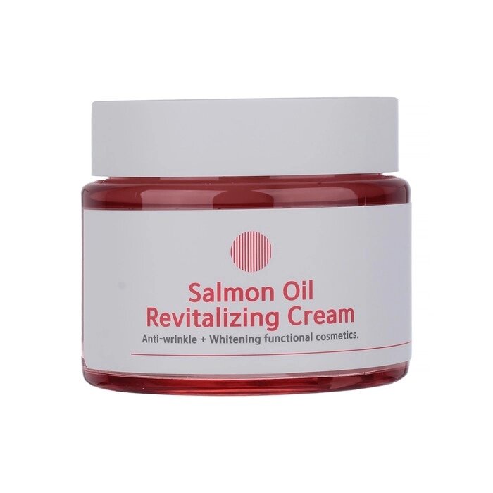 Крем для лица Eyenlip Salmon Oil Revitalizing Cream, восстанавливающий, с маслом лосося, 80 г от компании Интернет-гипермаркет «MALL24» - фото 1