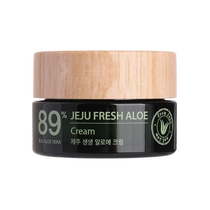 Крем для лица с алоэ Jeju Fresh Aloe Cream_I 50мл от компании Интернет-гипермаркет «MALL24» - фото 1