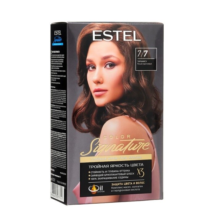 Крем-гель краска стойкая для волос ESTEL COLOR Тирамису от компании Интернет-гипермаркет «MALL24» - фото 1