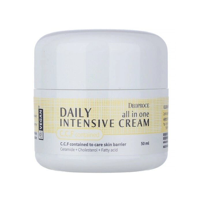 Крем увлажняющий DEOPROCE DAILY ALL IN ONE INTENSIVE CREAM 50 мл от компании Интернет-гипермаркет «MALL24» - фото 1