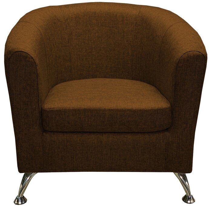Кресло "Bo" рогожка Coffee от компании Интернет-гипермаркет «MALL24» - фото 1