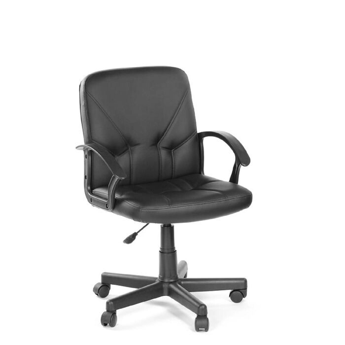Кресло "Чип 365" искусственная кожа, черный от компании Интернет-гипермаркет «MALL24» - фото 1
