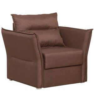 Кресло для отдыха "Бруклин", жаккард, цвет тесла шоколад