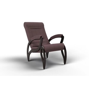 Кресло для отдыха "Зельден", 910 580 1000 мм, ткань, цвет кофе с молоком
