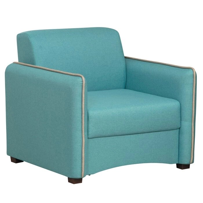 Кресло-кровать "Авалон", жаккард, цвет тесла бирюза / тесла крем от компании Интернет-гипермаркет «MALL24» - фото 1