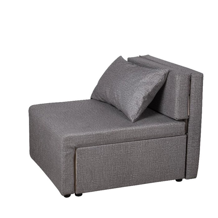Кресло-кровать "Милена", серый от компании Интернет-гипермаркет «MALL24» - фото 1