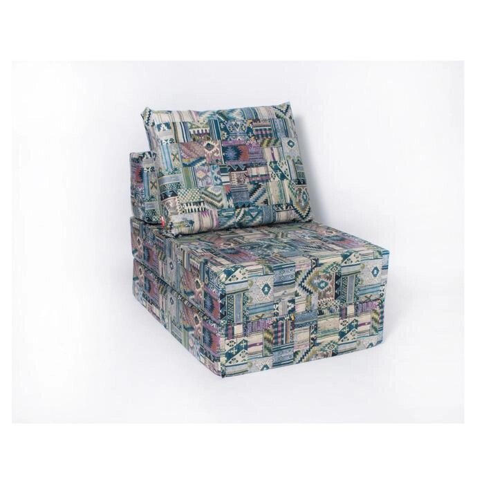 Кресло-кровать "Окта", размер 75x100 см, цвет наска, велюр от компании Интернет-гипермаркет «MALL24» - фото 1
