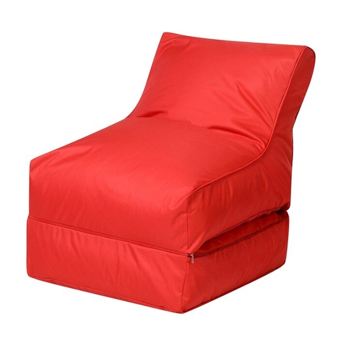 Кресло-лежак, раскладной, цвет красный от компании Интернет-гипермаркет «MALL24» - фото 1