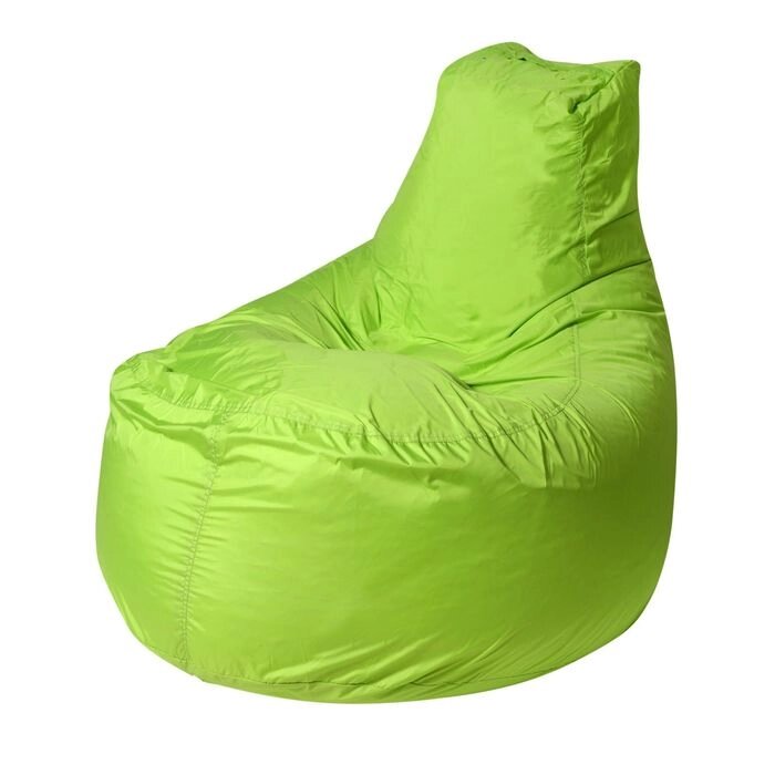 Кресло - мешок "Банан", диаметр 90 см, высота 100 см, цвет зелёный от компании Интернет-гипермаркет «MALL24» - фото 1