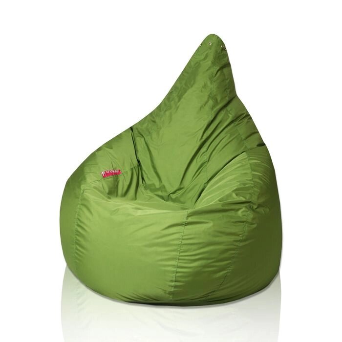 Кресло - мешок "Груша", диаметр 90, высота 140, цвет тёмно - салатовый от компании Интернет-гипермаркет «MALL24» - фото 1