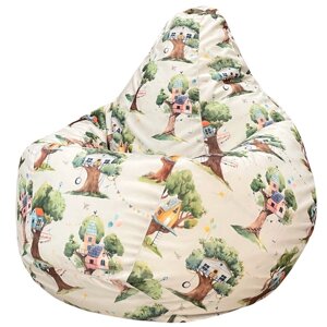 Кресло-мешок "Груша"Домик на дереве", размер XL