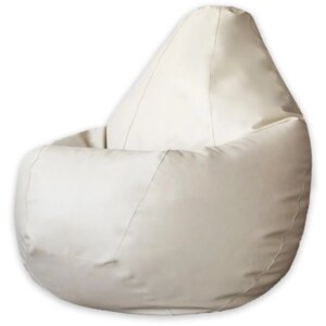 Кресло-мешок "Груша", экокожа, размер 2ХL, цвет светло-бежевый
