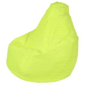 Кресло-мешок "Груша"лайм", оксфорд, размер L