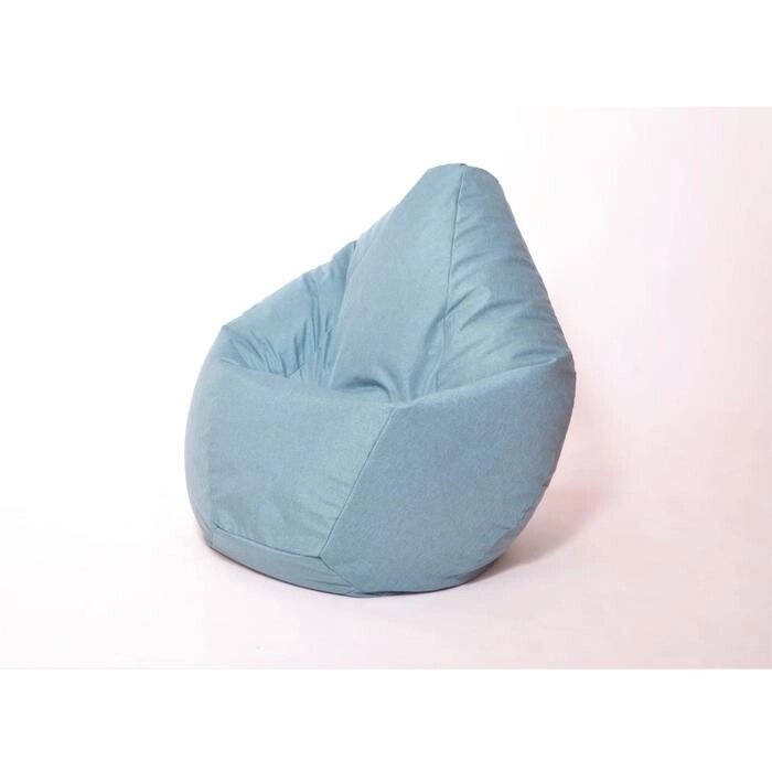 Кресло-мешок "Груша" малое, диаметр 70 см, высота 90 см, цвет мятный от компании Интернет-гипермаркет «MALL24» - фото 1